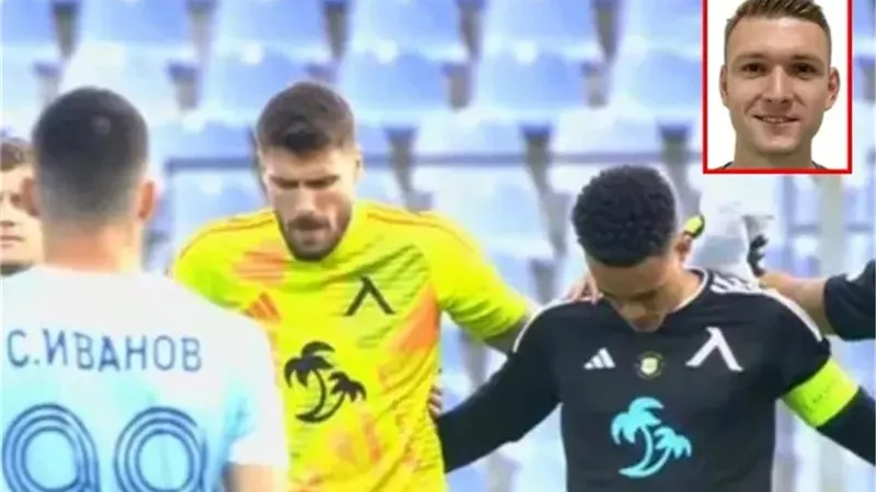 دقيقة حداد على لاعب حى فى الدورى البلغارى