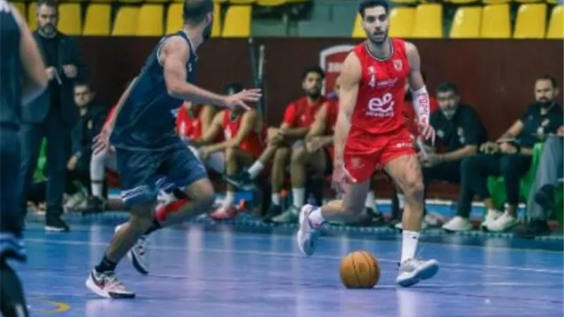 رجال سلة الأهلي يفوز على طلائع الجيش في بطولة الدوري