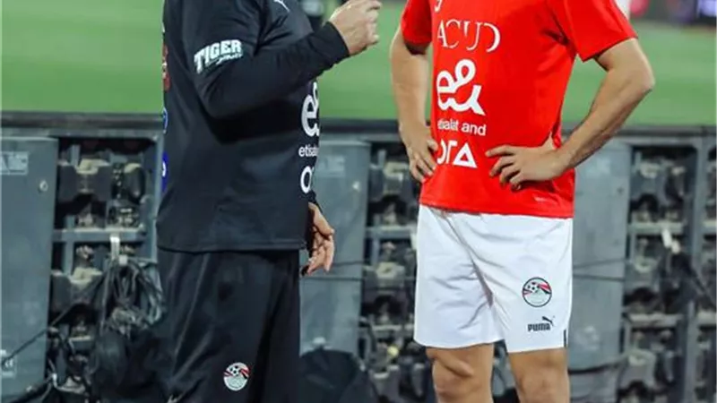 بحضور سداسي الأهلي .. منتخب مصر يواصل تدريباته .. بالصور