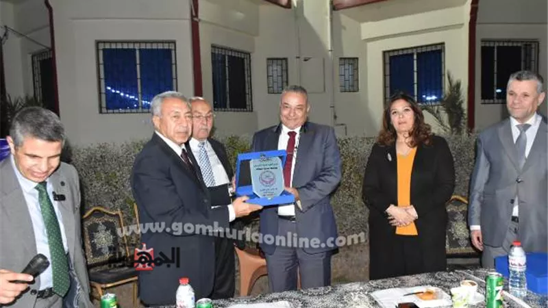 رئيس جامعة السادات تشارك بحفل إفطار نادى أعضاء هيئة التدريس