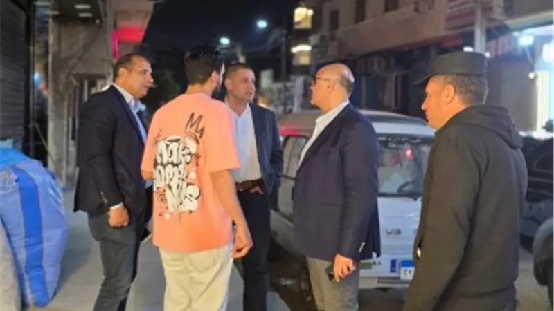 محافظ القليوبية يرصد بناء مخالف ويوجه بمصادر مواد البناء