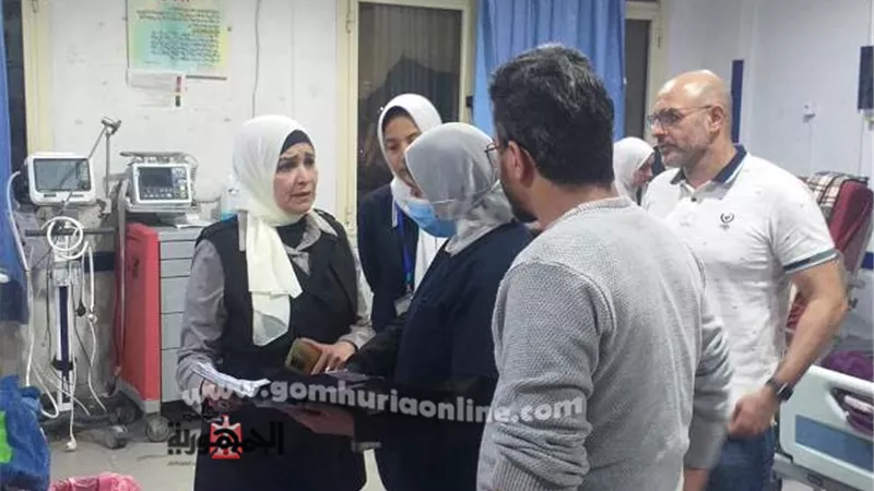 وكيل صحة بني سويف تفاجئ مستشفى الفشن المركزي بزياره ليليه