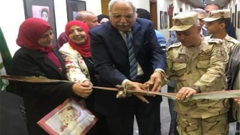 مدير تعليم القليوبية يفتتح المعرض الدائم