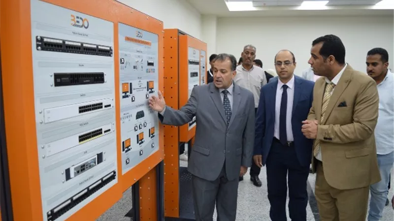 افتتاح معامل جديدة بجامعة جنوب الوادي الأهلية