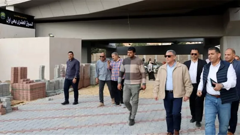 فرص عمل وإنهاء العشوائية في أول سوق حضاري بالإسماعيلية..صور