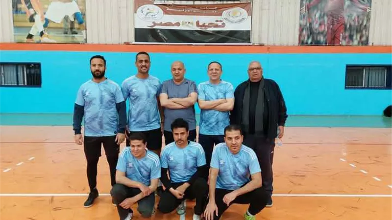 جامعة دمياط تفوز بكأس الدورة الرمضانية لجامعات الدلتا