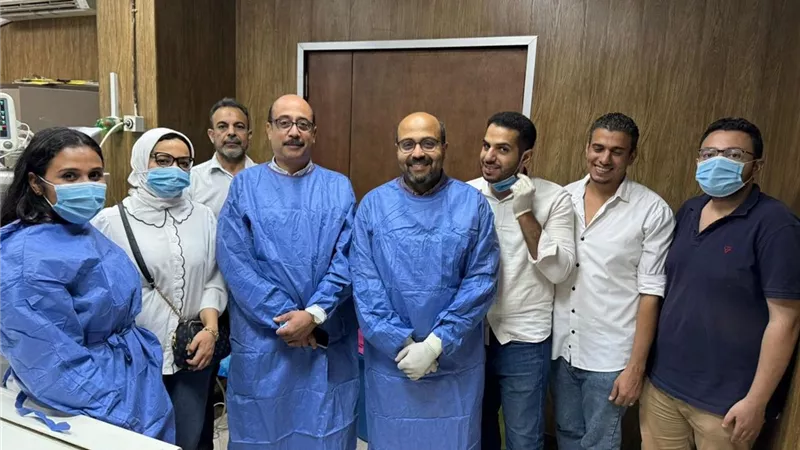 المنشاوي يثني على نجاح وحدةالأشعة التداخلية بمعهدجنوب مصرللاورام