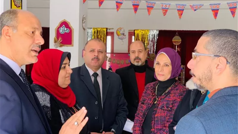 لفحص وعلاج مشاكل الإبصارلتلاميذ الاسكندريه