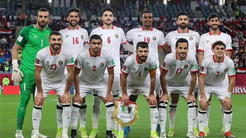 تشكيل منتخب الأردن أمام فلسطين بالتصفيات المؤهلة لكأس العالم
