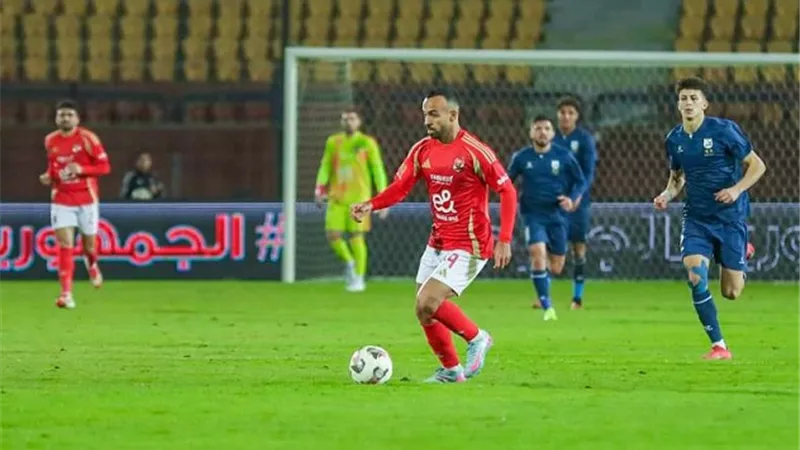 التعادل عنوان الشوط الأول لمباراة الأهلي وإنبي بكأس عاصمة مصر