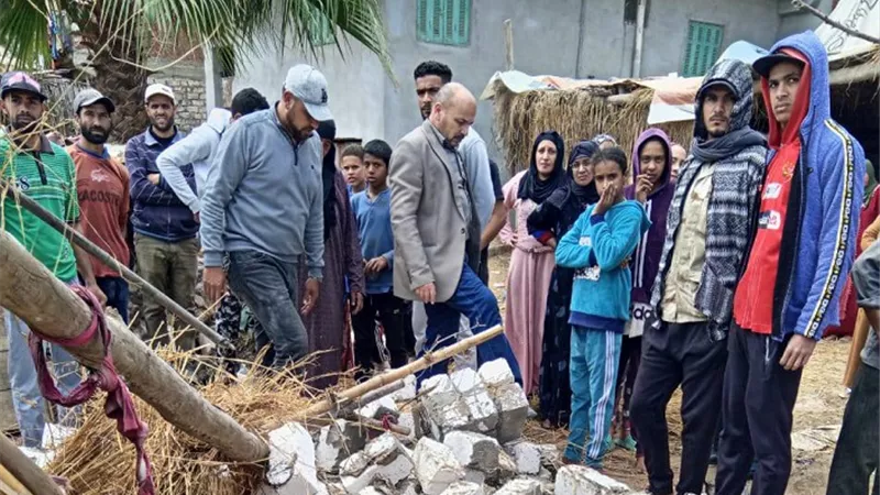 استمرار حملات الإزالة للتعديات على الأراضي الزراعية وأملاك الدولة