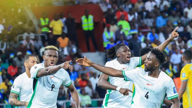 أوسيمين يقود نيجيريا للفوز علي رواندا بثنائية في تصفيات كأس العالم