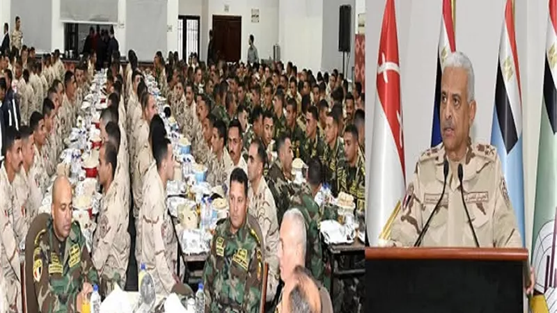 وزير الدفاع: القوات المسلحة فى اعلى درجات اليقظة والاستعداد
