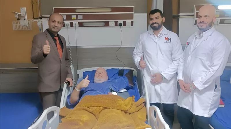 فريق طبي بالغردقة ينجح في إنقاذ يد سائح انجليزي من الشلل