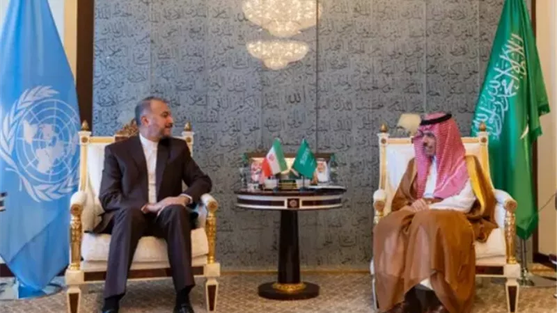 وزيرا الخارجيةالسعودي والإيراني يدينان العدوان الإسرائيلي على غزة