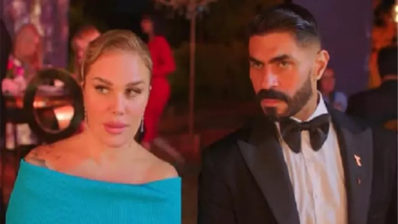 نيكول سابا تمازح فارس وليل على مشهد زفاف حازم