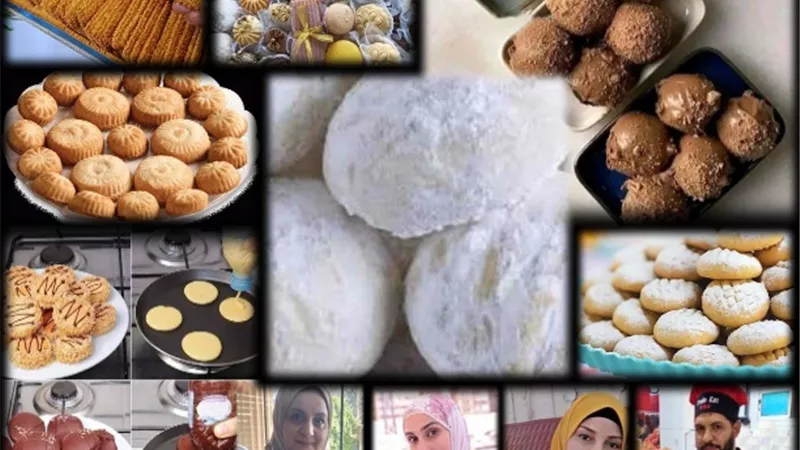 أجواء صنع كحك العيد.. في الريف المصري