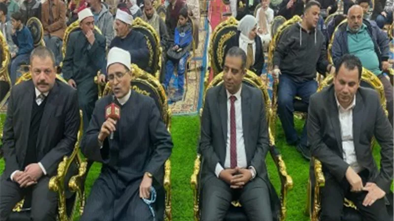 الفرماوي يشهد تكريم حفظة القرأن الكريم والأم المثالية ببنها