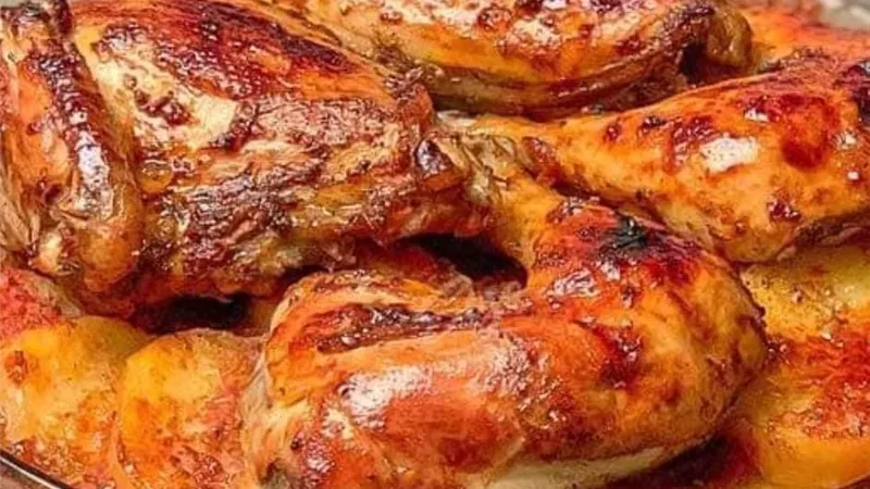 صينية البطاطس بالفراخ.. وجبة شهية فى رمضان