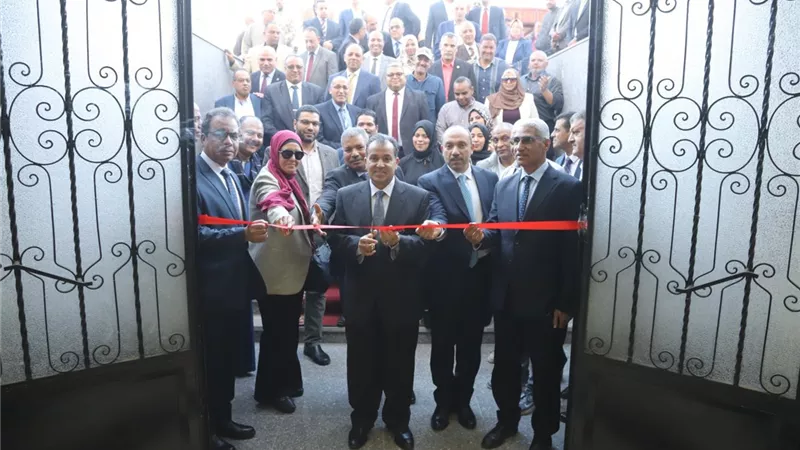 افتتاح مشروعات خدمية بجامعة جنوب الوادي