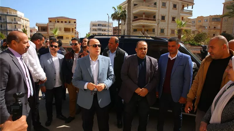 الانتهاء قريبًا من تنفيذ 13 مشاية بمصيف بلطيم