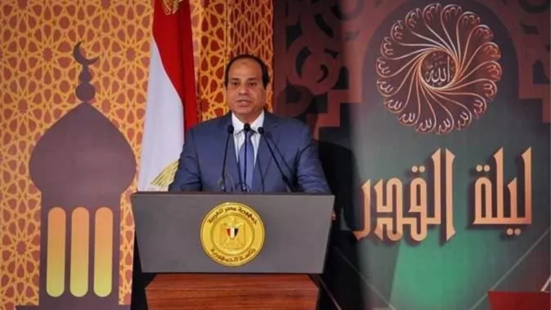محافظ أسوان يبعث ببرقية تهنئة للرئيس السيسى بمناسبة 