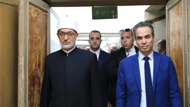 رئيس الوطنية للإعلام يستقبل المفتي للاحتفال بالذكرى الـ61 لتأسيس الهيئة