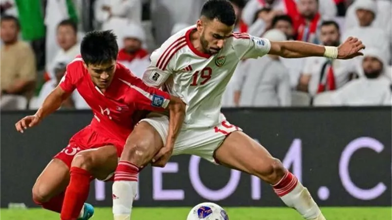 الإمارات تتخطي كوريا الشمالية بهدفين في تصفيات كأس العالم 2026