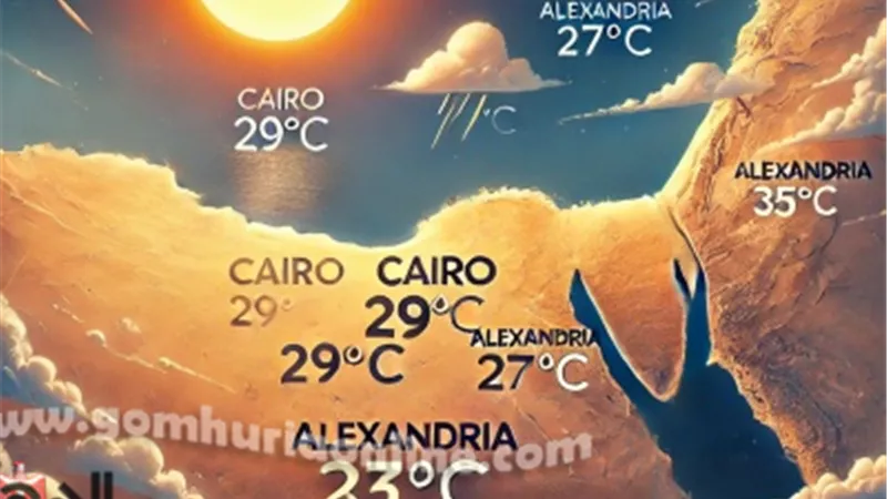 الأرصاد الجوية تكشف طقس الأربعاء 26 مارس 2025