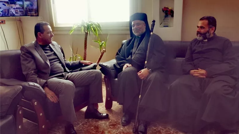 رئيس مدينة الأقصر يستقبل مطران الأقباط الكاثوليك