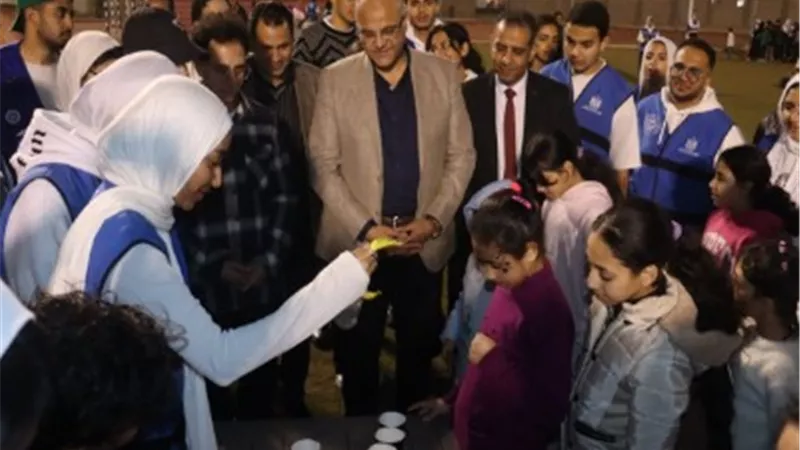 محافظ القليوبية يشهد فعاليات مبادرة مستقبلنا لفريق متطوعى وزارة الشباب والرياضة
