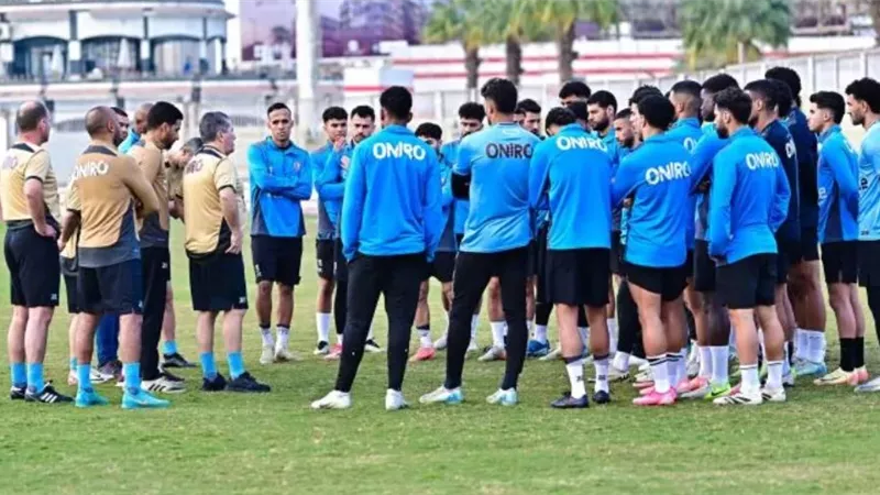 الخماسي الدولي ينتظم في المران الجماعي للزمالك