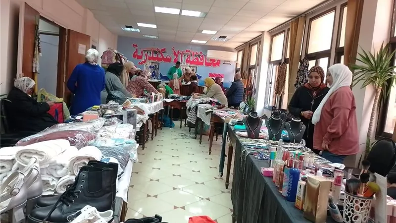 حى شرق الاسكندرية ينظم معرضا للمشروعات الصغيرة ومتناهية الصغر