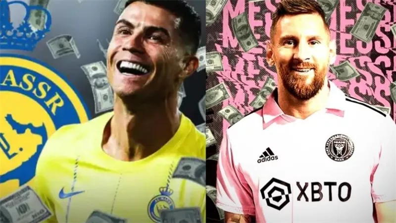 رونالدو يتفوق علي ميسي في القيمة التسويقية.. تفاصيل