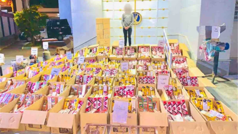 قبل العيد .. ضبط عامل بـ 3.5 مليون قطعة ألعاب نارية في الفيوم