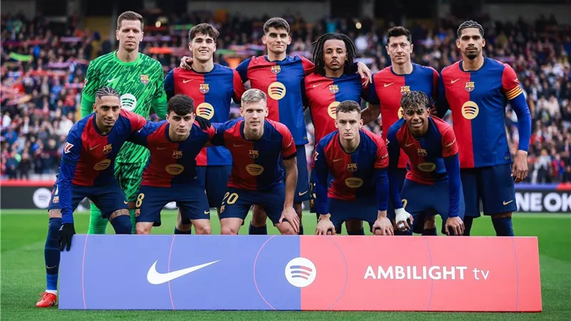 برشلونة يكتفى بهدفين فى الشوط الأول من مواجهة أوساسونا