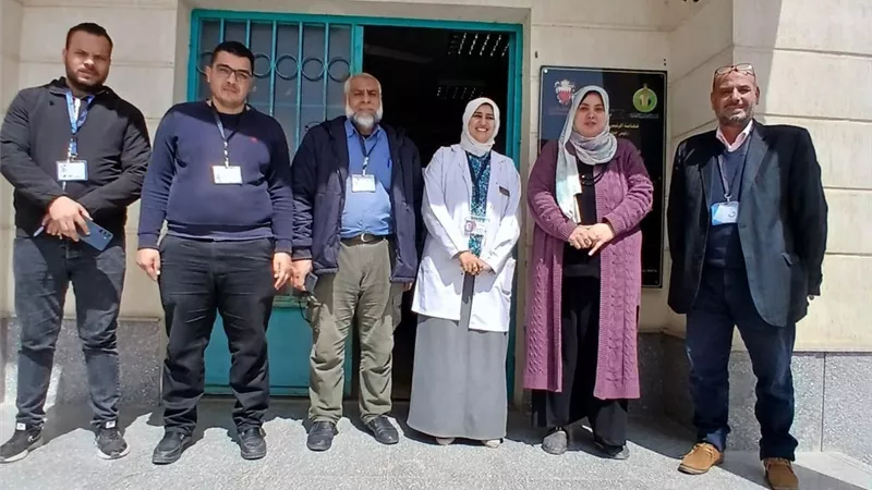 الكشف على ٨٣٥ فى قافلة النميري ابو حمص