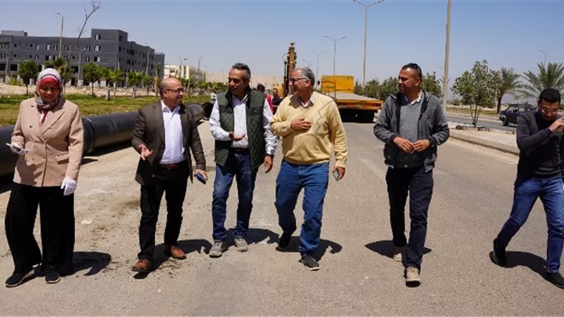 جهاز سوهاج الجديدة يكشف عن قرب الإنتهاء من أهم المشروعات الخدمية.. صور