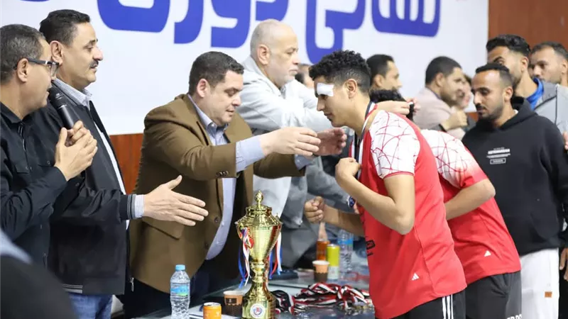 «الجزيرة» بطل دوري كرة القدم بمستقبل وطن بني سويف