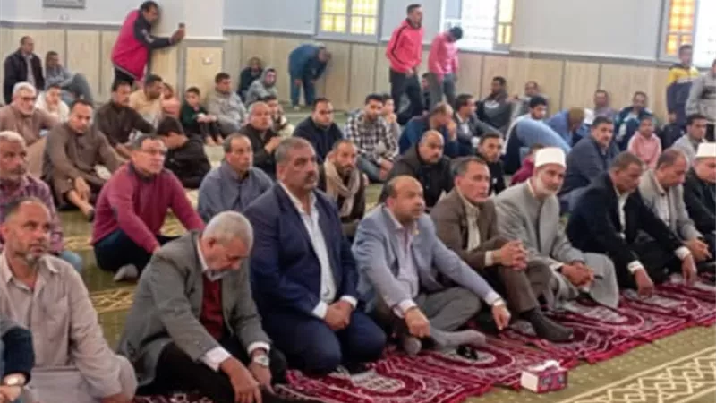 افتتاح مسجد مصباح بأبو عدوى في دمياط