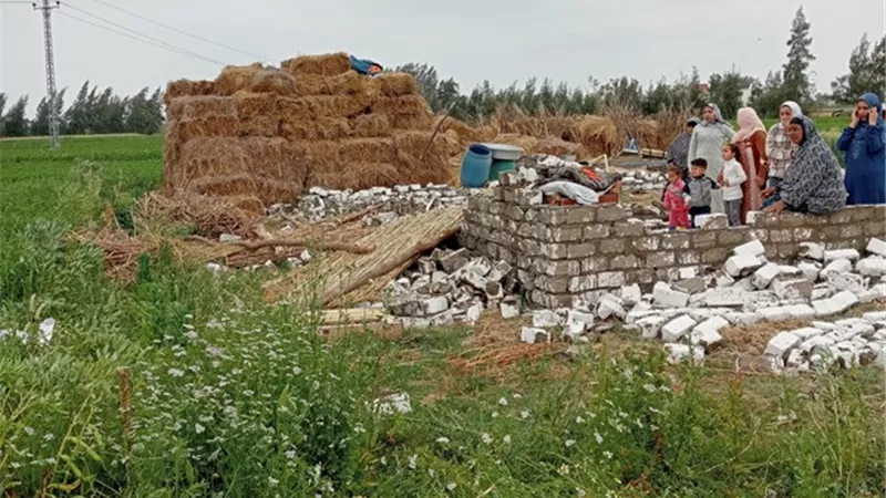 ازالات فورية لتعديات بـ3 مراكز بالبحيرة