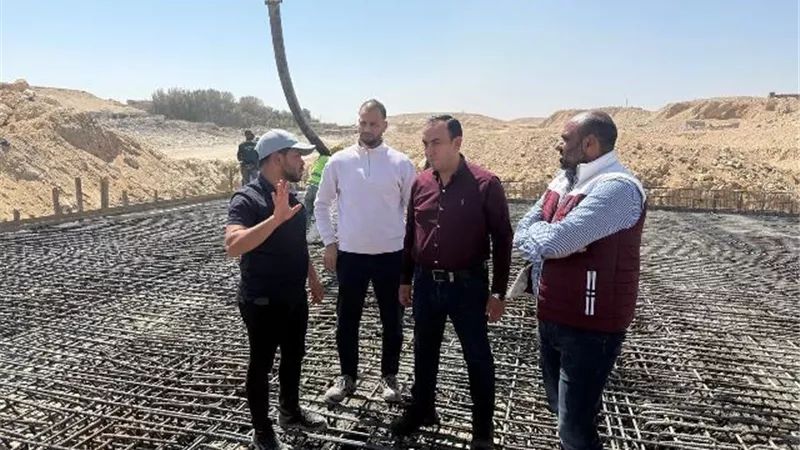 جهاز 15 مايو يكشف عن قرب إنتهاء مشروع حماية المدينة من المخاطر.. صور