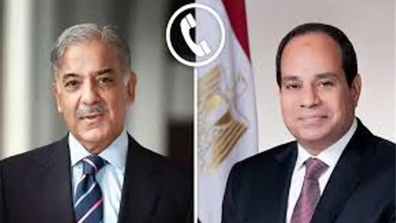 السيسي يتلقى اتصالا من رئيس الوزراء الباكستاني بمناسبة حلول عيد الفطر المبارك