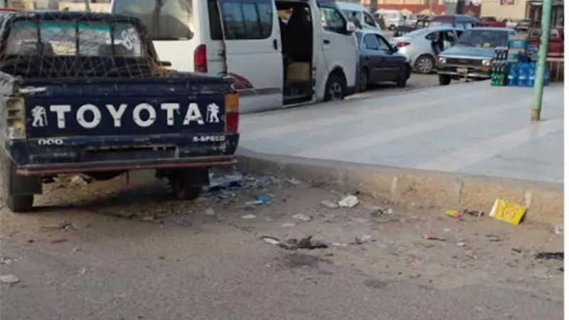 مرورميدانى للاطمئنان على حركة المواقف خلال إجازة عيد الفطربمطروح