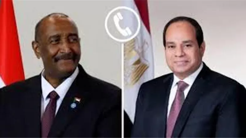 البرهان يهنئ الرئيس السيسى بعيد الفطر المبارك