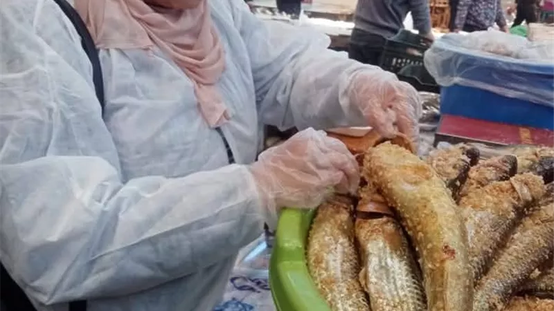 حملات بيطرية فى بورسعيد للتأكد من صلاحية الأسماك المملحة فى العيد