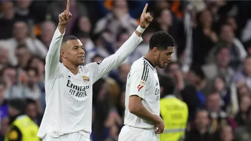 ثنائية مبابي تقود ريال مدريد للفوز على ليجانيس بالدوري الإسباني