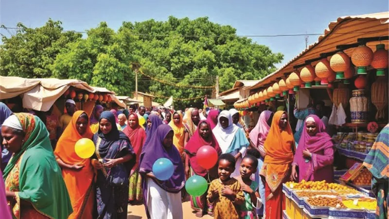 الفرحة تتحدي دمار الحرب في السودان