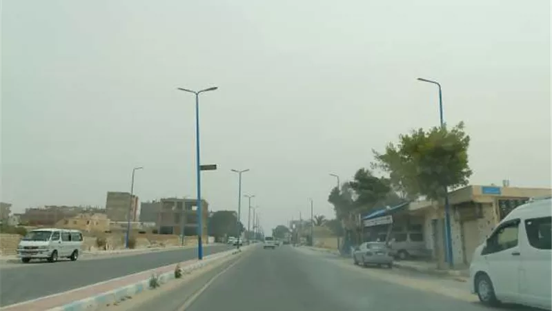 عواصف ترابية تفسد فرحة العيد بمدن مطروح