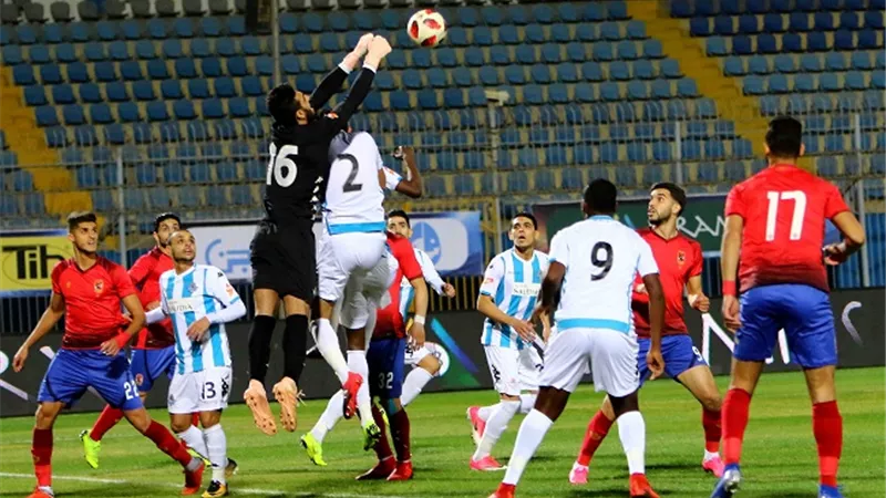 شاهد .. أهداف مواجهة الأهلى وبيراميدز المثيرة فى الدور الأول